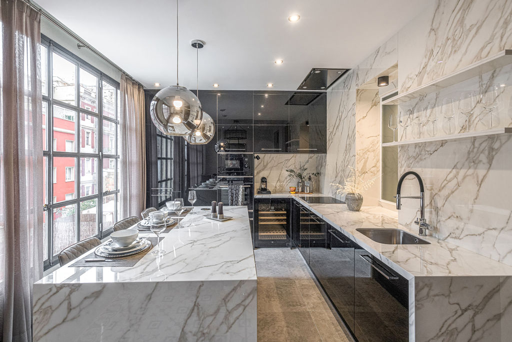 Decorar con negro, un toque diferenciador del estudio de interiorismo de Barcelona, Tinda’s Project