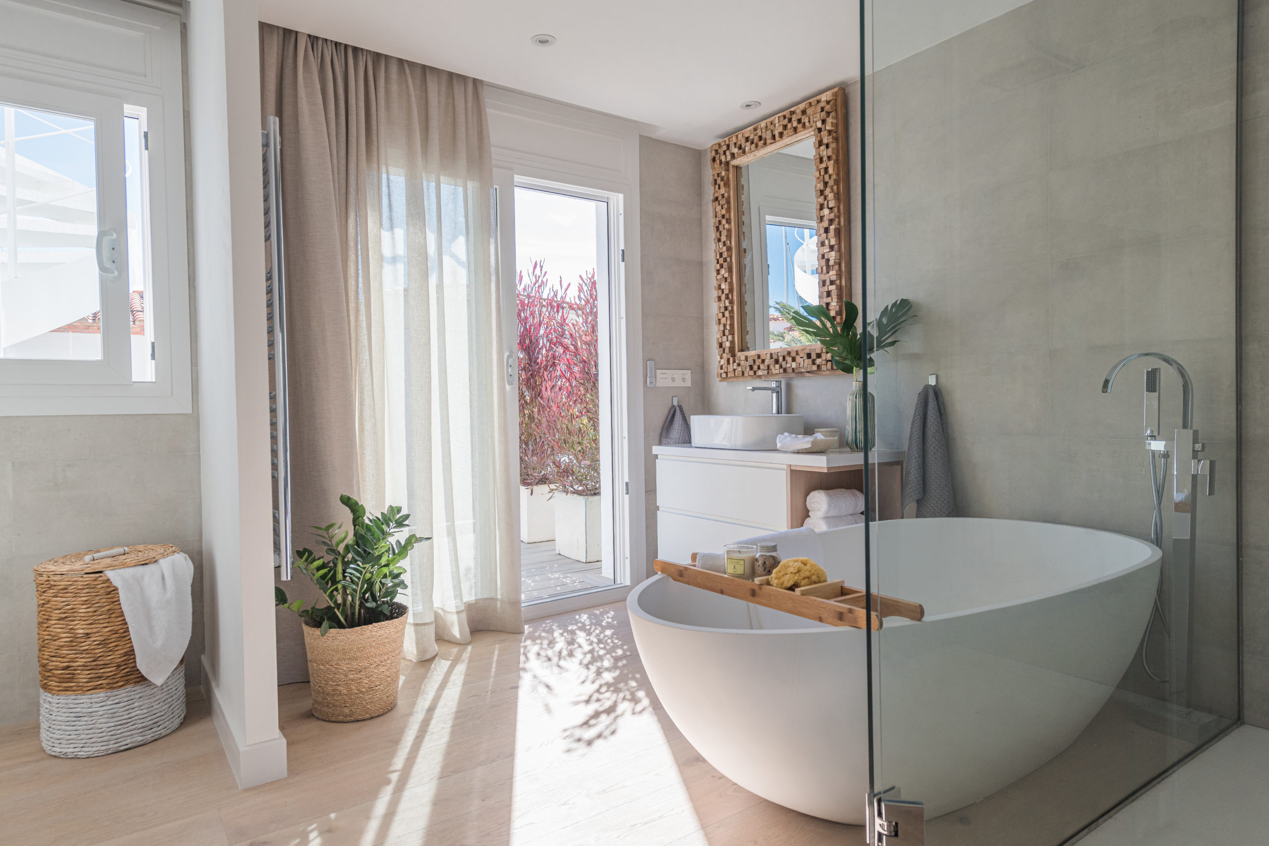 Un deco-capricho saludable en forma de bañera exenta