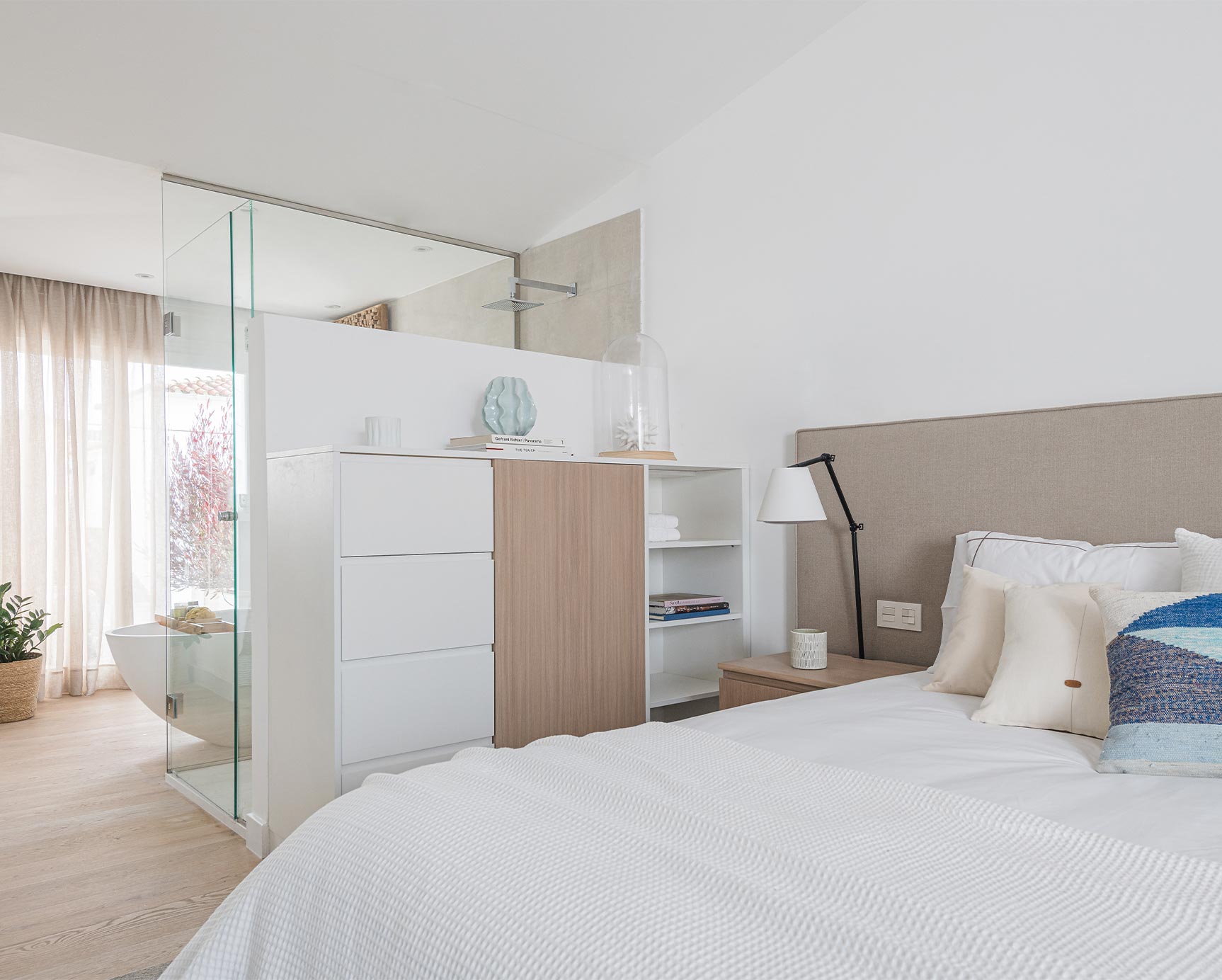 Mobiliario a medida en diseño de dormitorio
