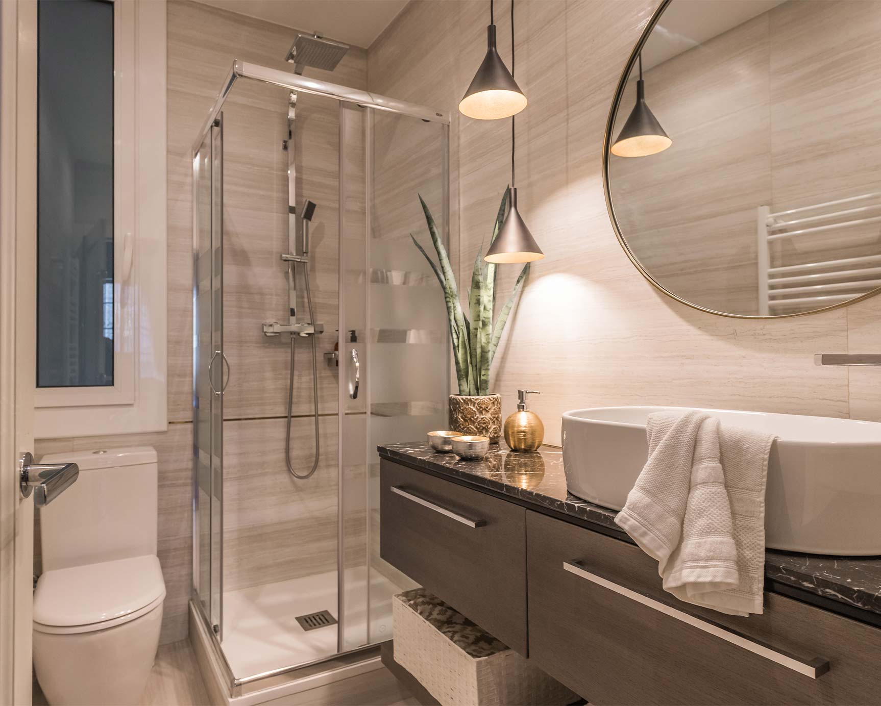 Lavabo con ducha Lavabo con ducha