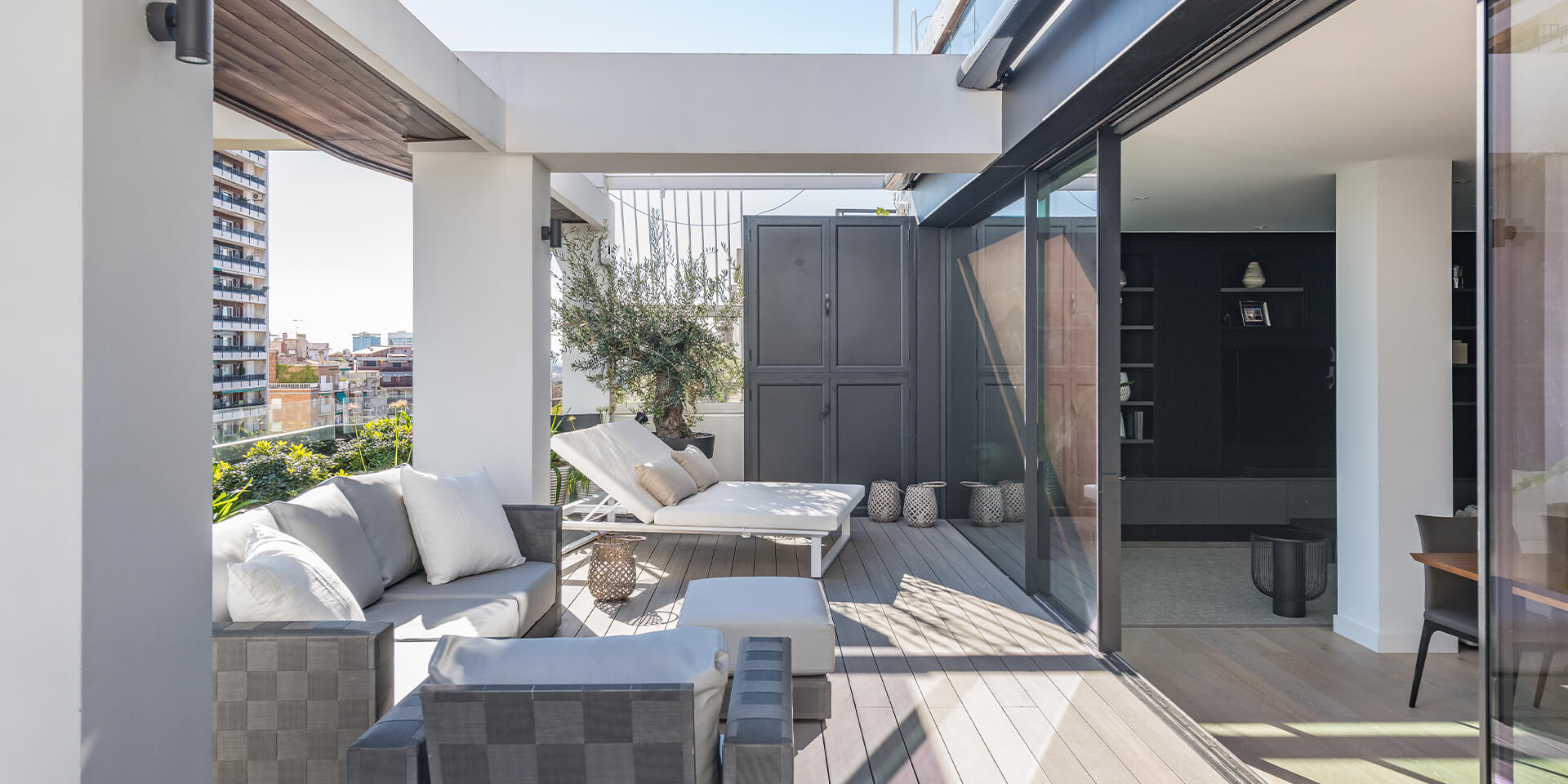 Proyecto terraza en ático Barcelona