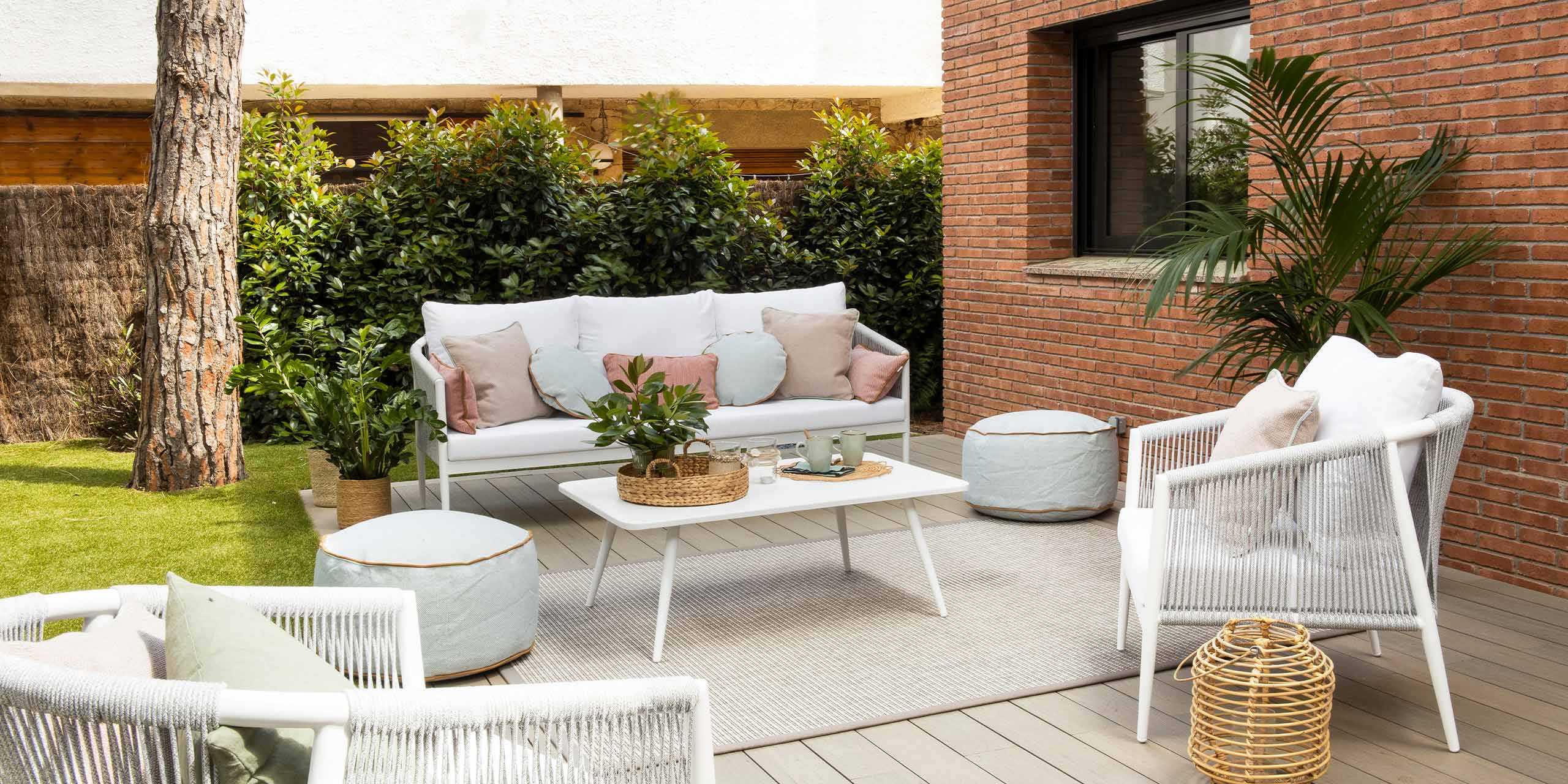 Disseny de terrassa per la primavera