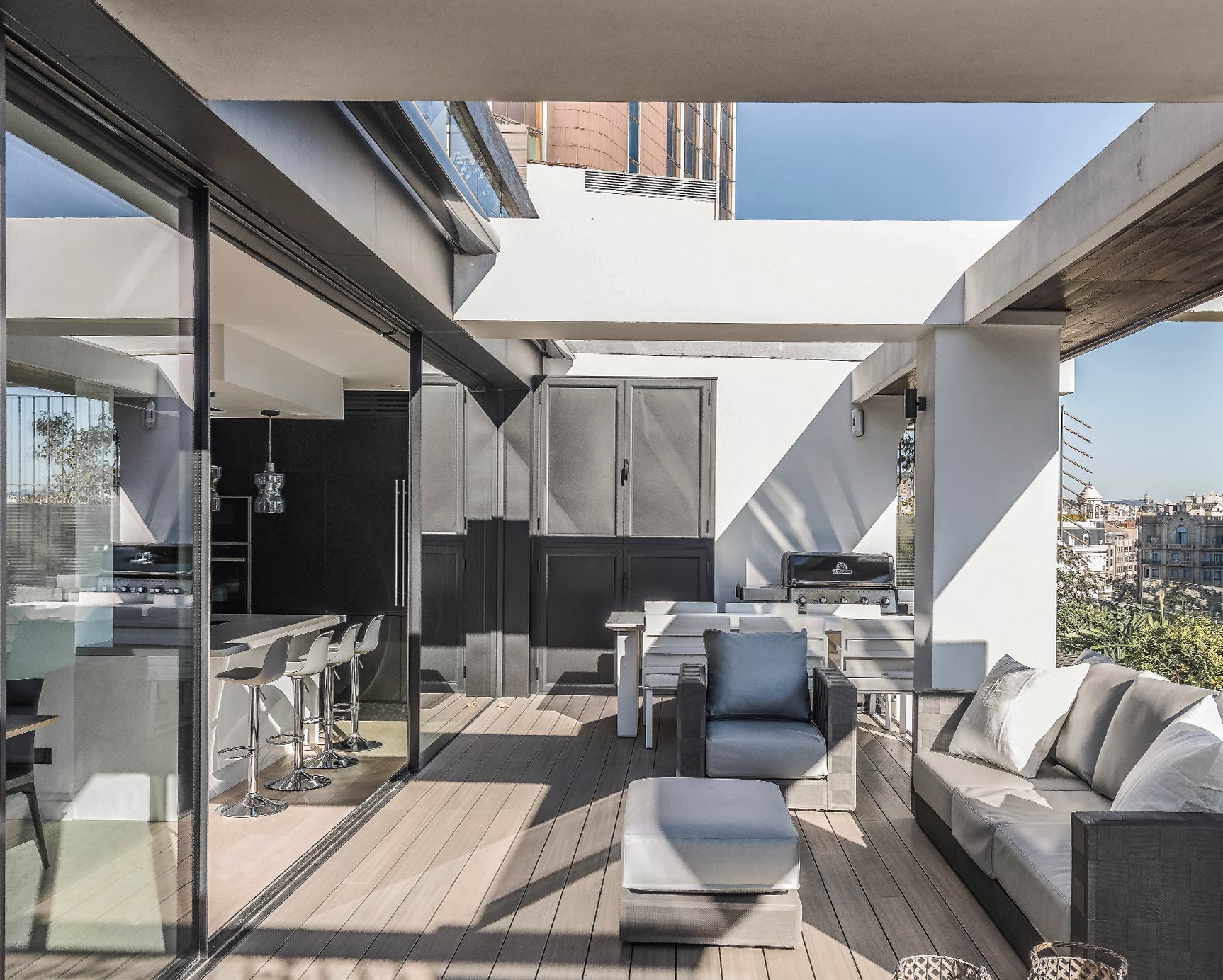 Proyecto terraza ático Barcelona