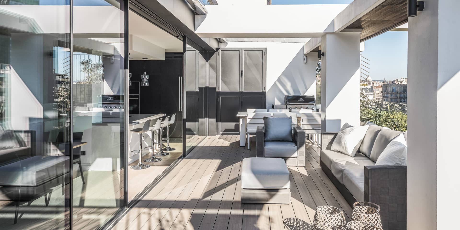 Proyecto terraza ático Barcelona