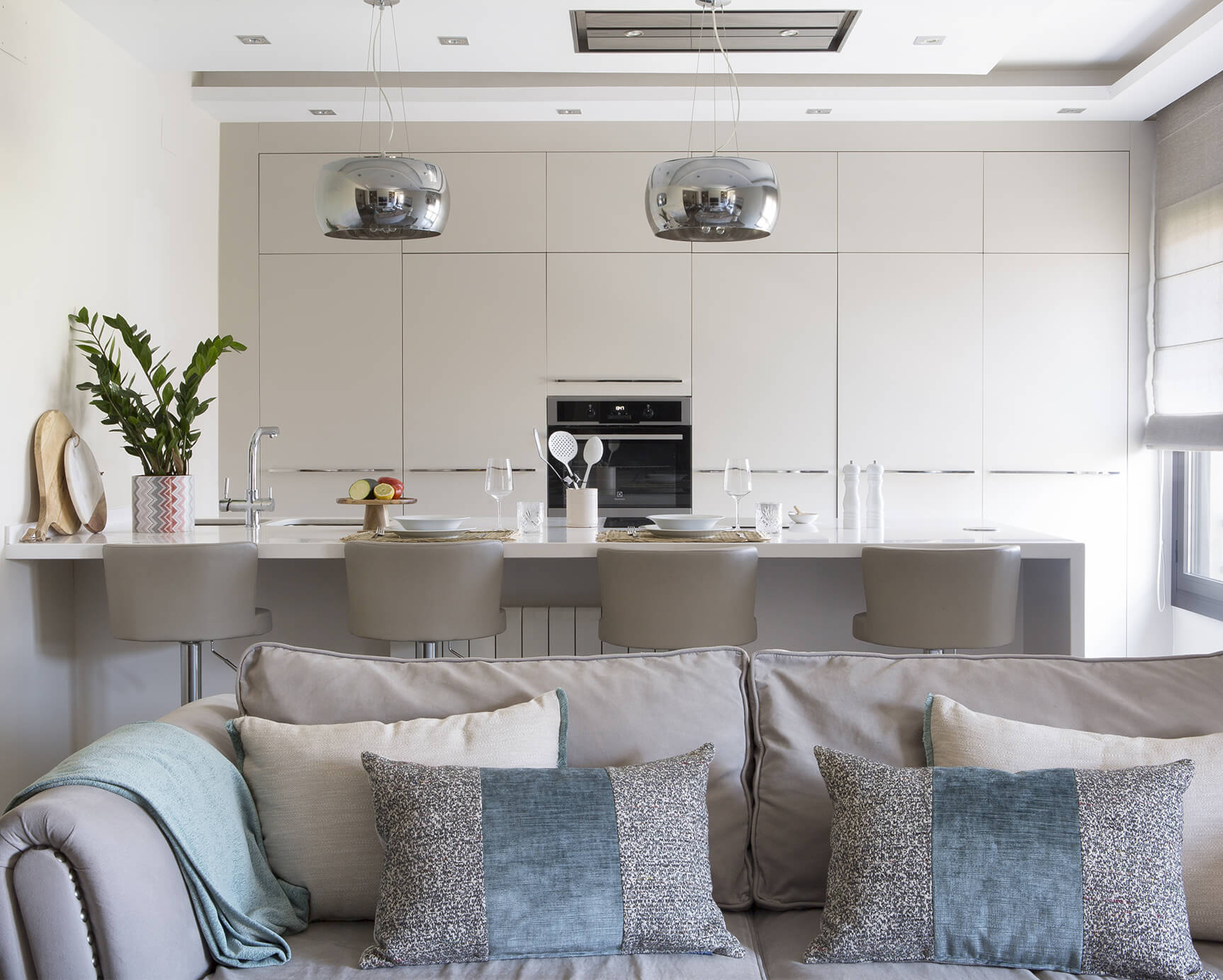 Reforma cocina abierta al salón