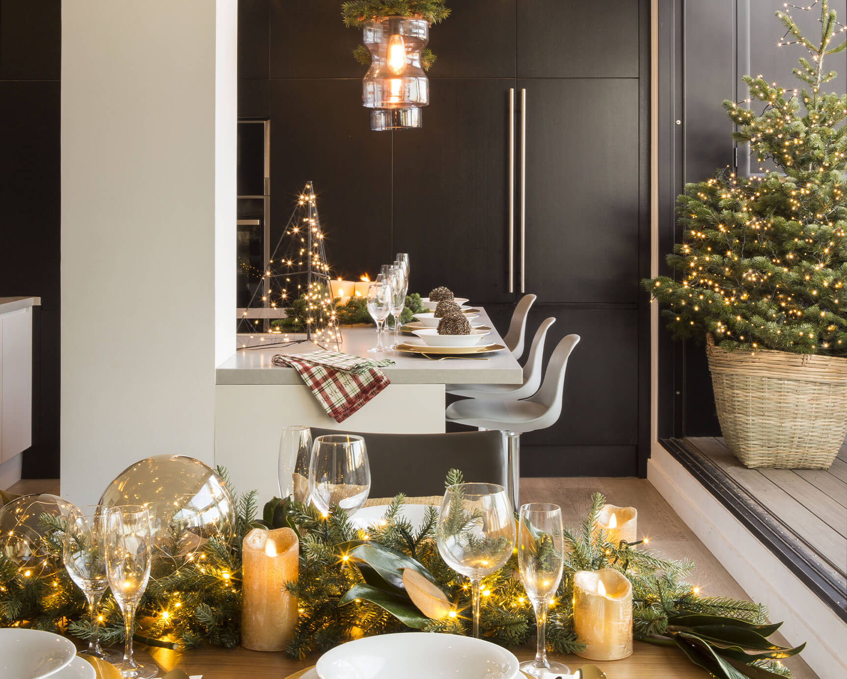 Decorar cocina en Navidad Decorar cocina en Navidad