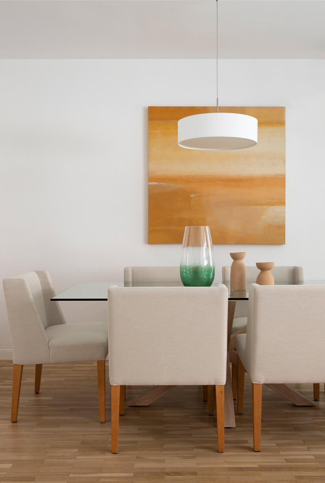 Cuadro decorativo en salón