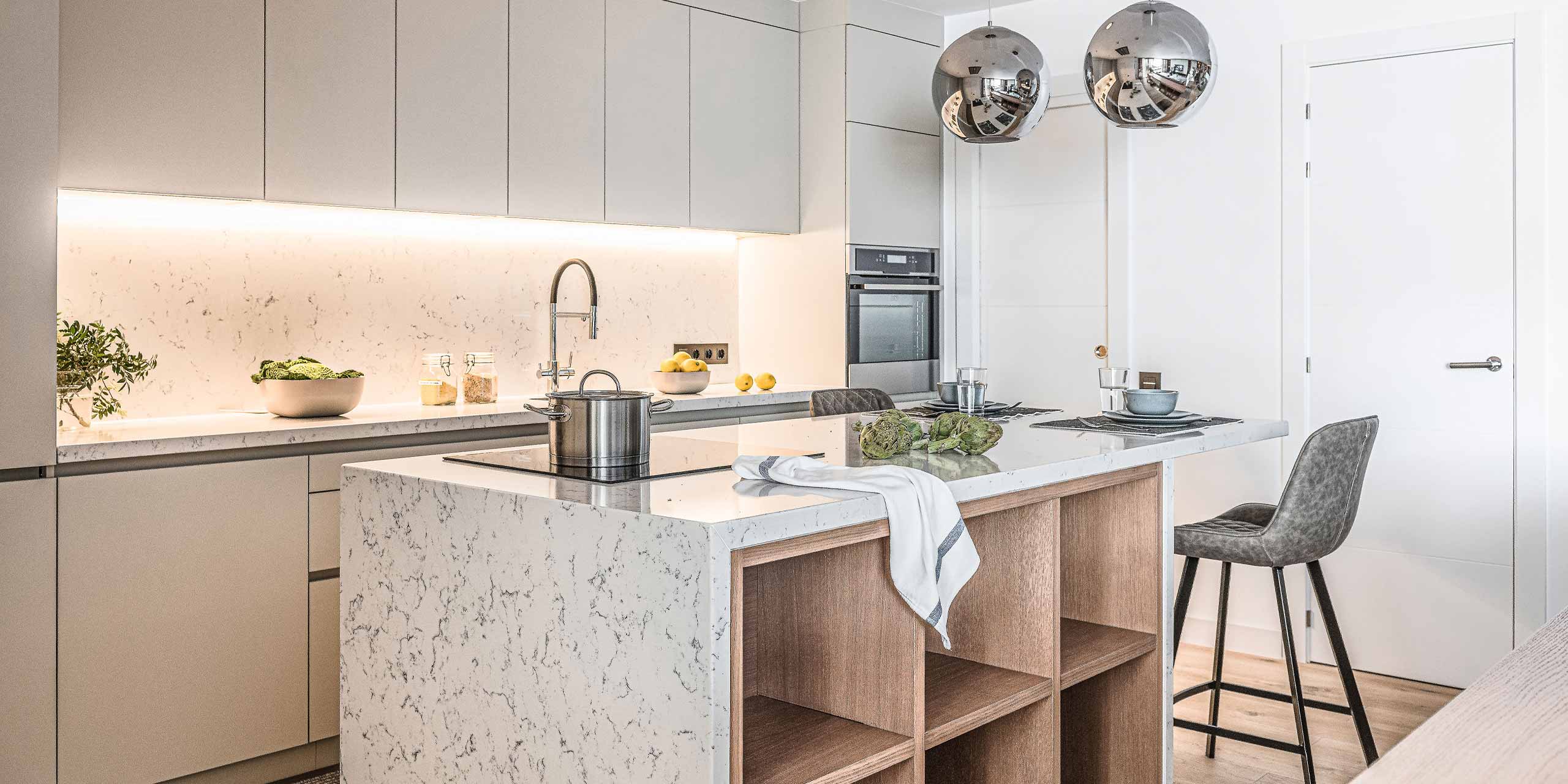 Cuidado de muebles en la cocina