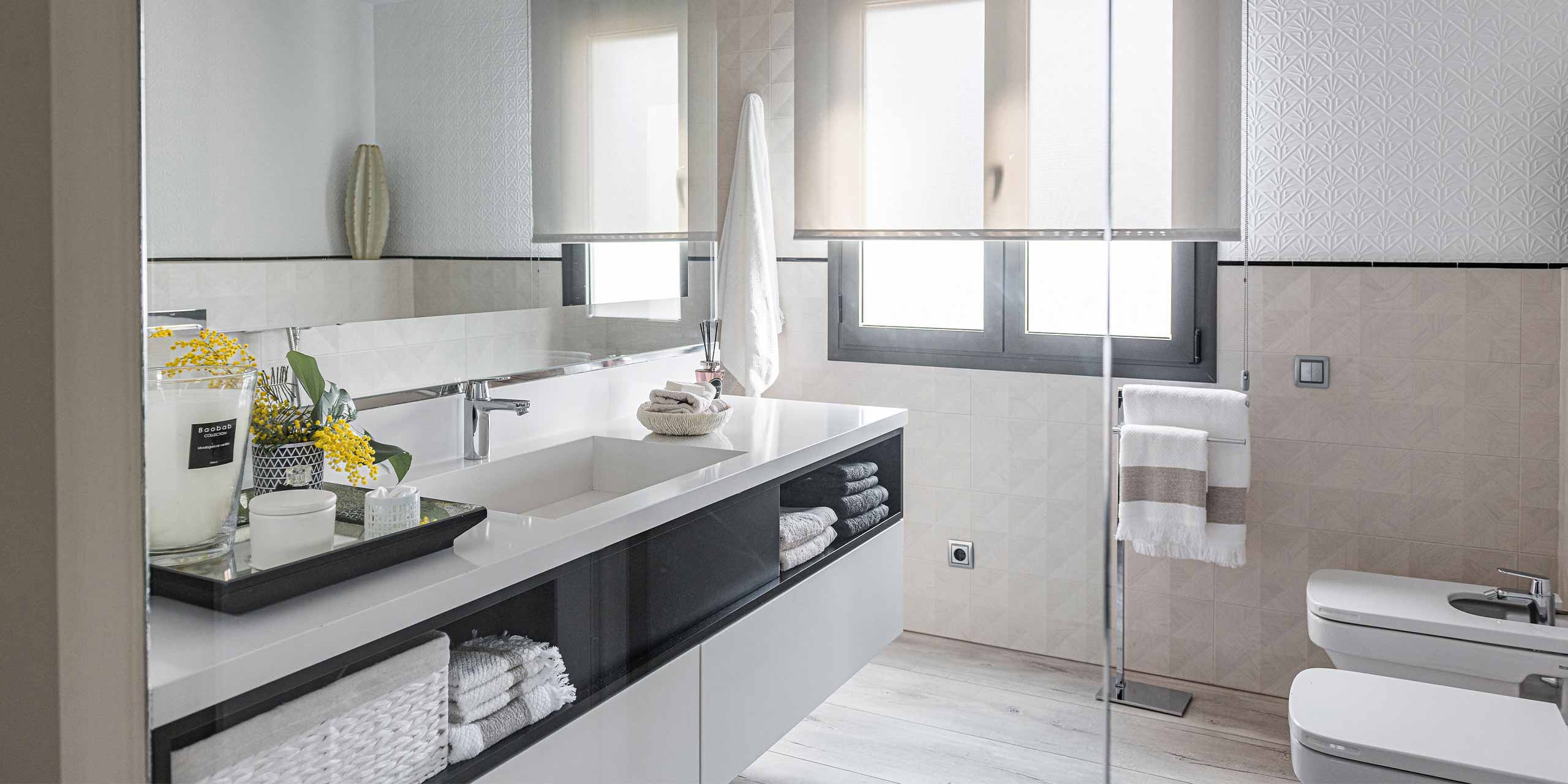 Lavabo moderno reformado