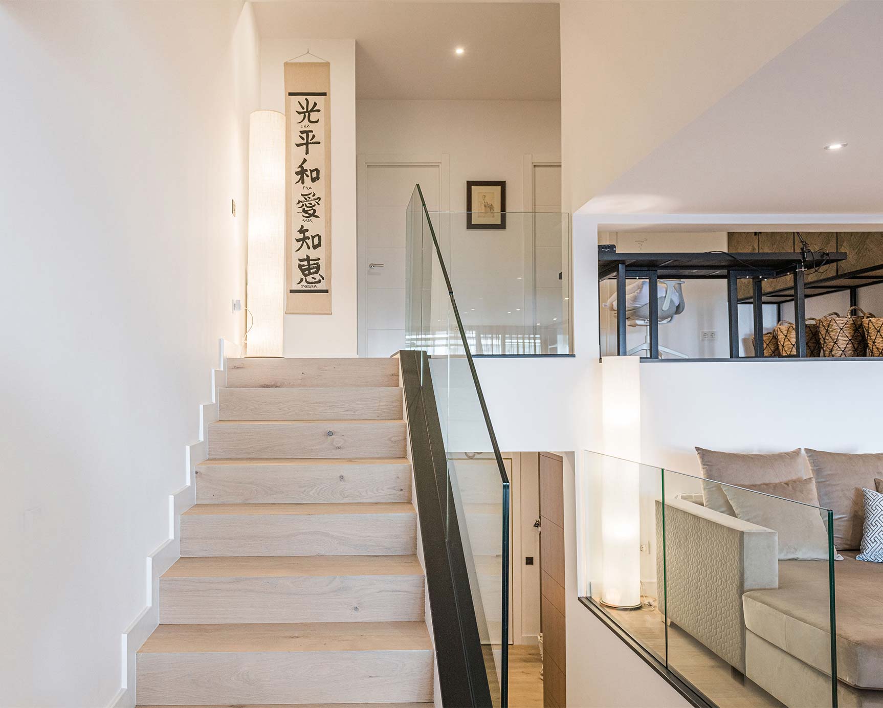 Duplex con escaleras