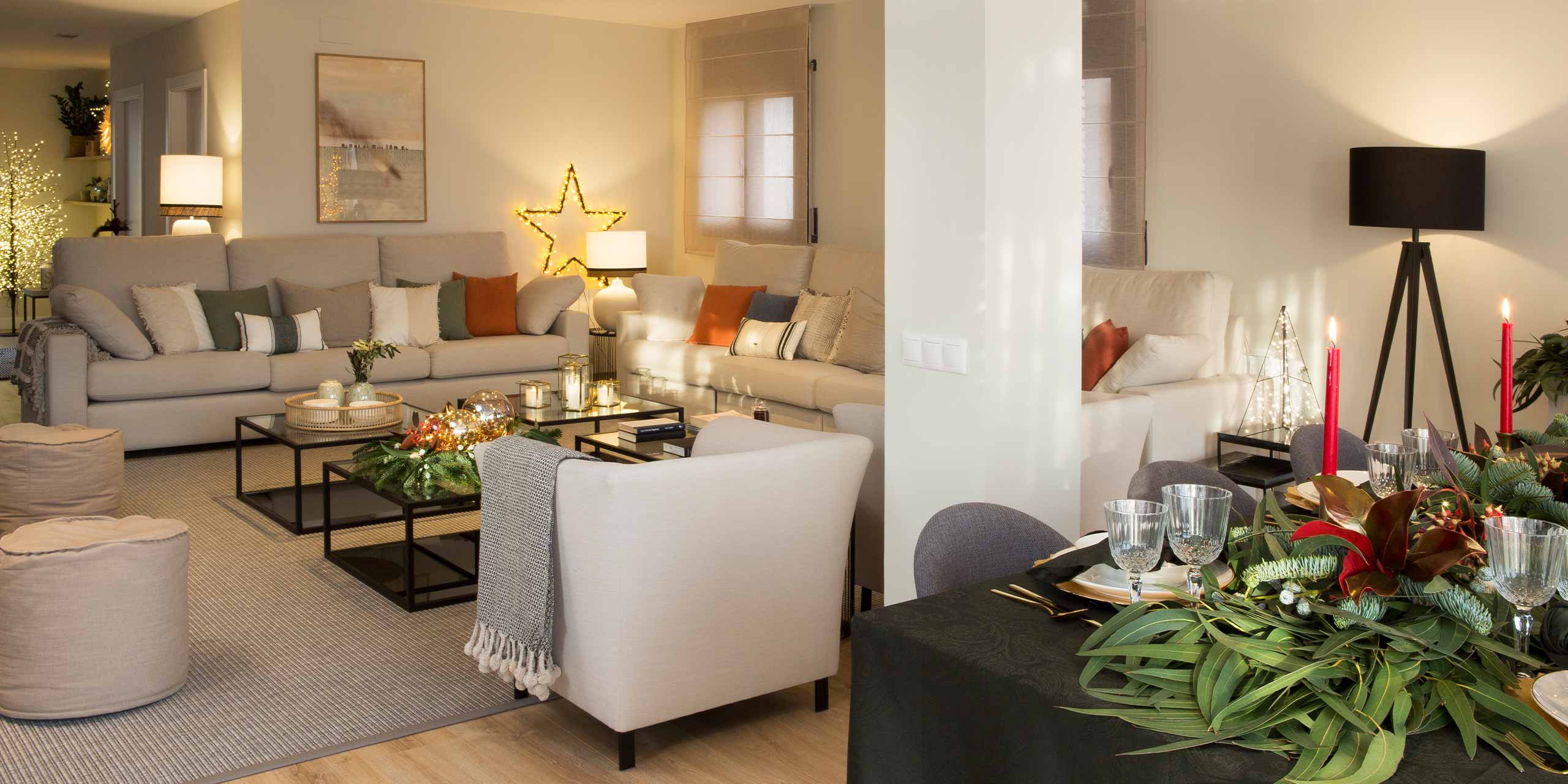 Detalles navideños decorados en vivienda Detalles navideños decorados en vivienda