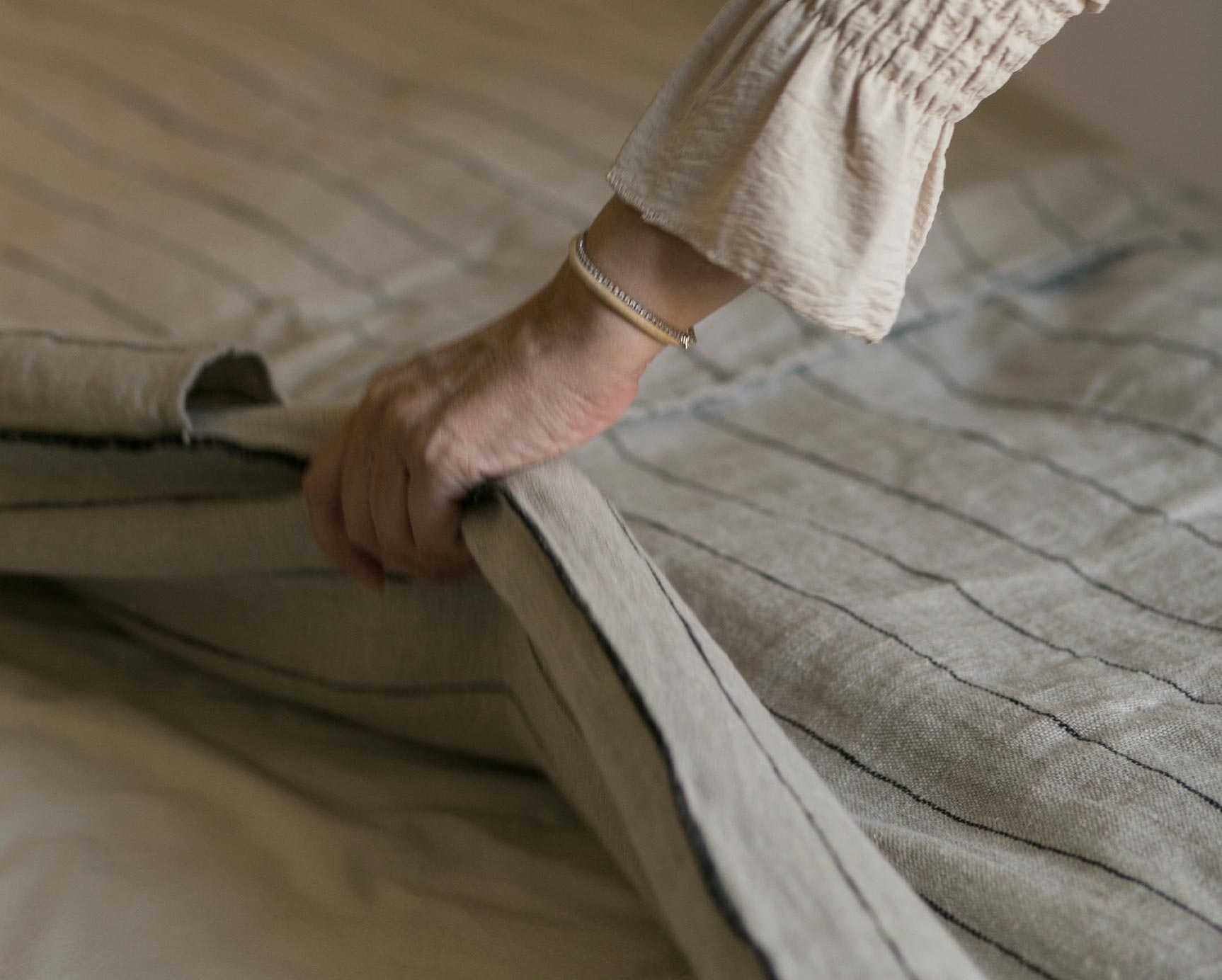 Textura textil sobre sofá Textura textil sobre sofá