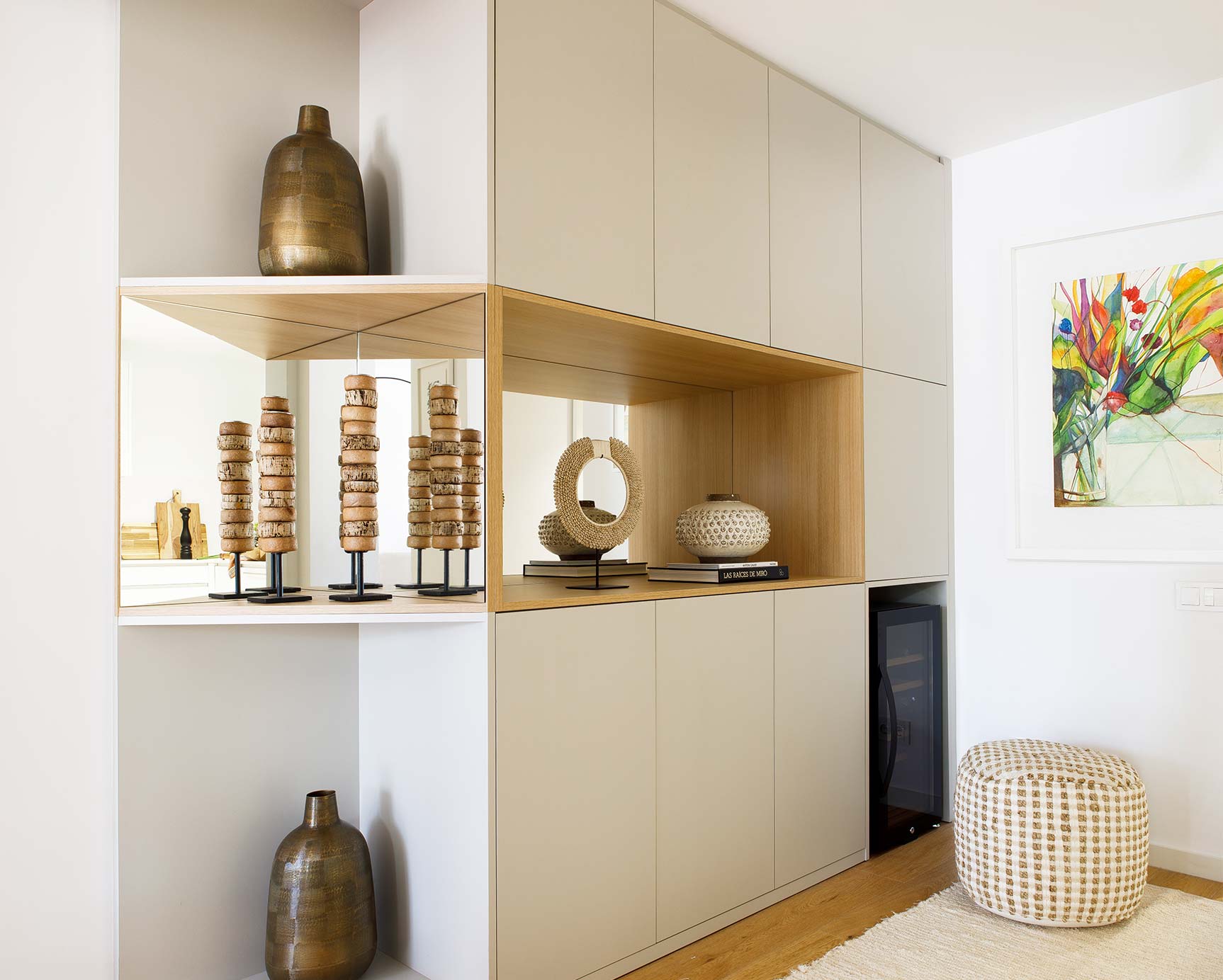 Mueble blanco en cocina Mueble blanco en cocina