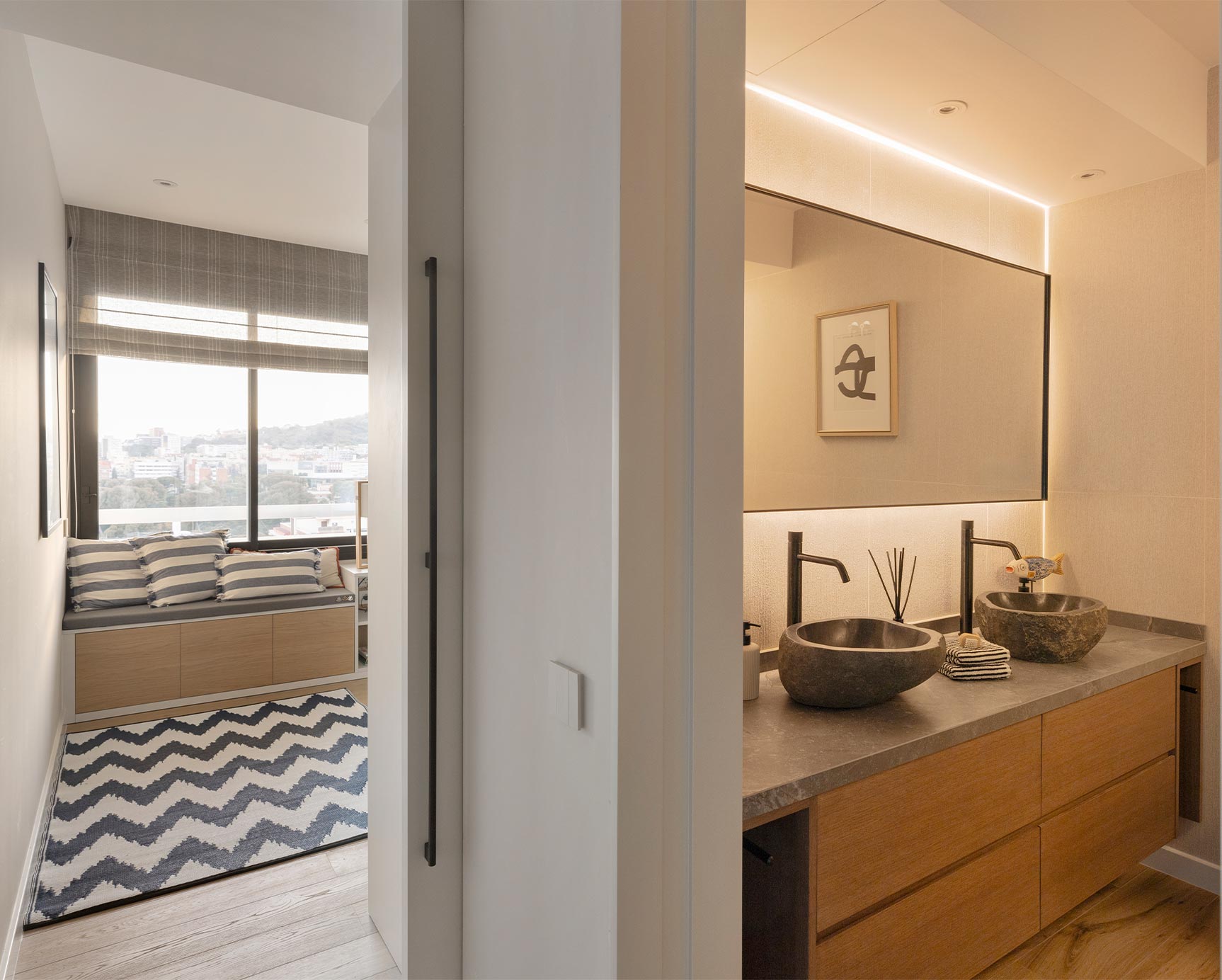 Shared bathroom for children